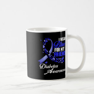 Caneca De Café Vestir Azul Para O Meu Amigo Blu De Consciência Da