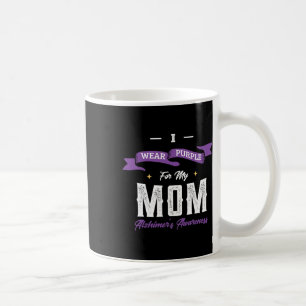 Caneca De Café Vestir Roxo para a Doença de Alzheimerheimer H da