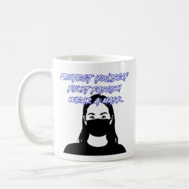 Caneca De Café Vestir um Estilo de Grafite de Máscara