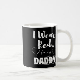 Caneca De Café Vestir Vermelho Para O Meu Teto Pai