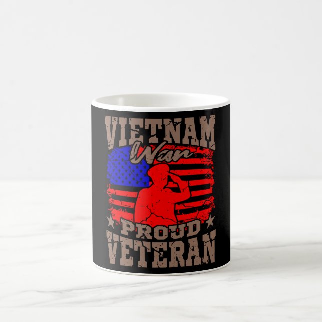Caneca De Café VETERAN American Veteran Gift (Centro)