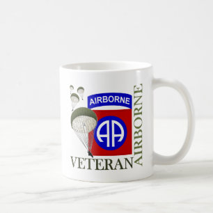 Caneca De Café Veterano 82nd transportado por via aérea
