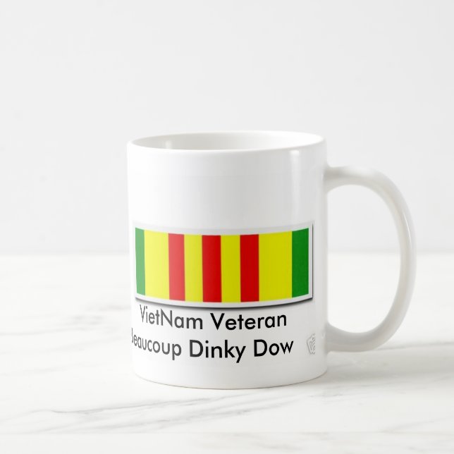 Caneca De Café Veterano Beaucoup Dow Dinky de Vietnam (Direita)