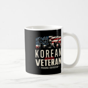 Caneca De Café Veterano da Guerra da Coreia Ordenado Serviço Orgâ