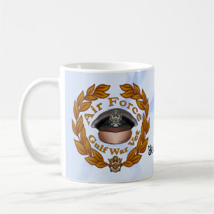 Caneca De Café Veterano da Guerra do Golfo da Força Aérea
