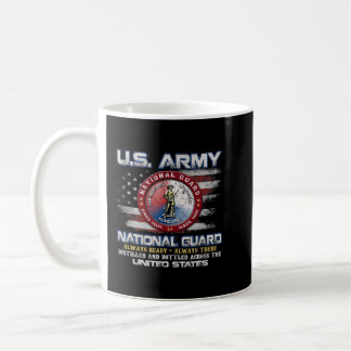 Caneca De Café Veterano de Guarda Nacional Sempre Pronto Lá V