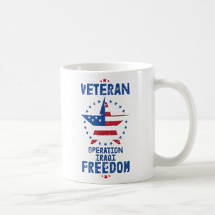 Caneca De Café Veterano - Operação Liberdade Iraquiana