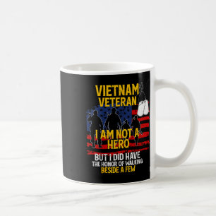 Caneca De Café Veterano Vietnã, Eu Não Sou Herói, Veterano