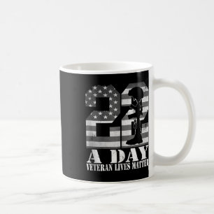 Caneca De Café Veterano Vive Bandeira Americana do Exército Milit