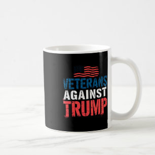 Caneca De Café Veteranos Contra Trump Constituição Sobre Reis