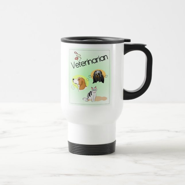 Caneca de café veterinária (Direita)