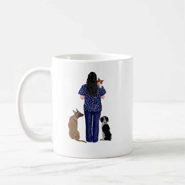 Caneca De Café Veterinária ou veterinária no escritório (Esquerda)