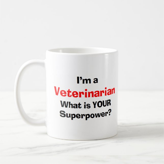 Caneca De Café veterinário (Esquerda)