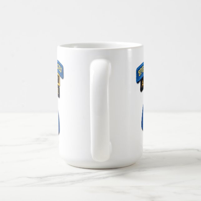 Caneca De Café Veterinários das guardas florestais das boinas (Alça)