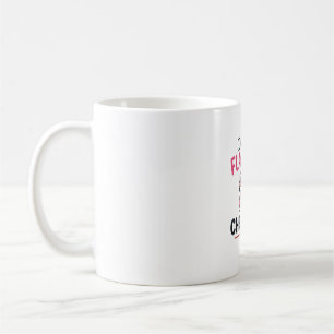 Caneca De Café Vetor de Citação de Natal de Flamingo