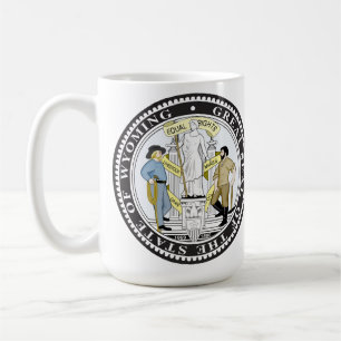 Caneca De Café Vetor de excelente Wyoming