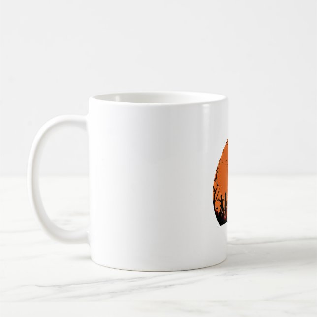 Caneca De Café vetor de halloween (Esquerda)