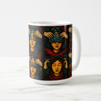 Caneca De Café Véu das Emoções