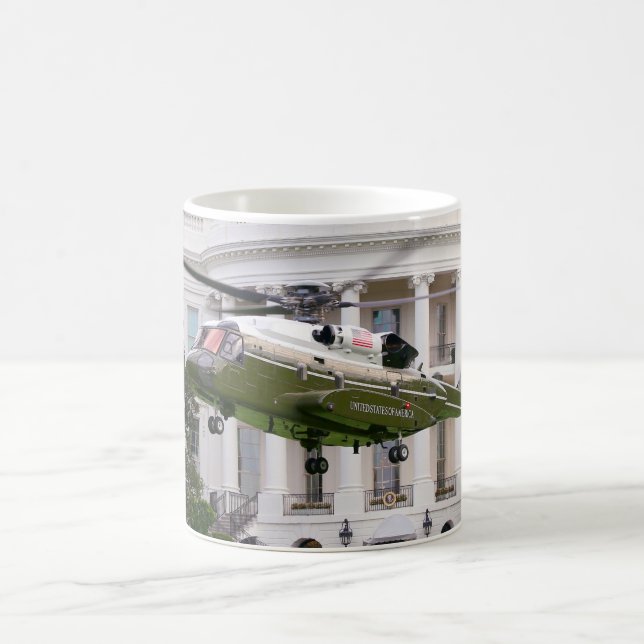CANECA DE CAFÉ VH-92A PATRIOT MARINE ONE (Centro)