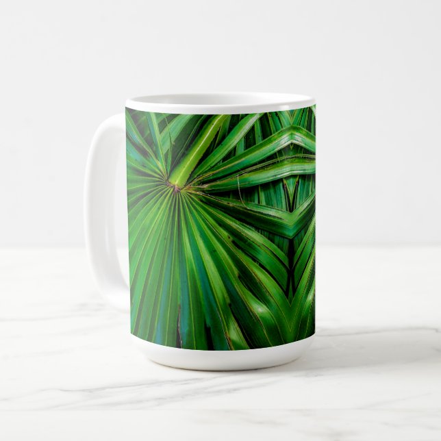 Caneca De Café Vi Palmetto Fan Mug (Frente Esquerda)