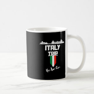 Caneca De Café Viagem à Itália 2025 Aqui Vamos Nós Equipe de Viag