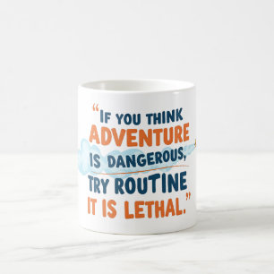 Caneca De Café Viagem Adventure