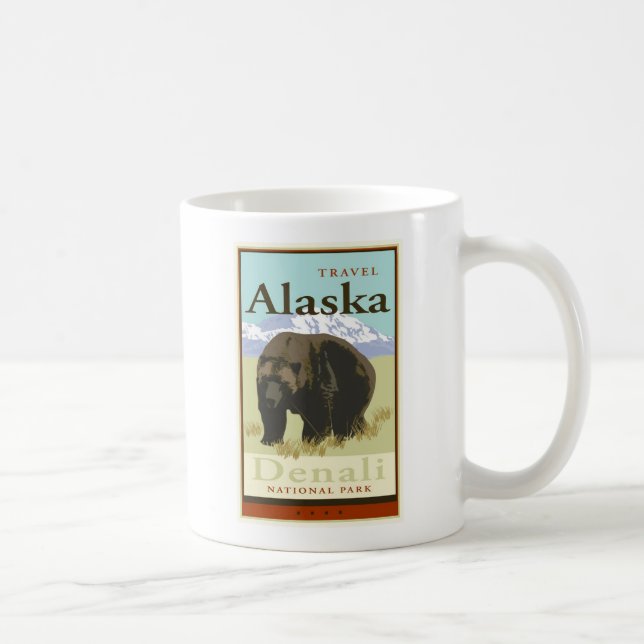 Caneca De Café Viagem Alaska (Direita)