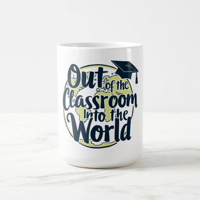 Caneca De Café Viagem além da sala de aula (Centro)
