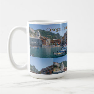 Caneca De Café Viagem Art Landscape Cinque Terre Itália