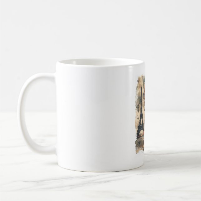 Caneca De Café Viagem Buddy Cat (Esquerda)