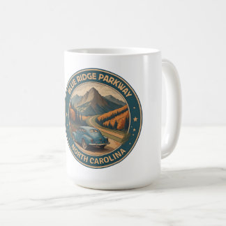 Caneca De Café Viagem clássica de carro Cênico do Caminho de Cord