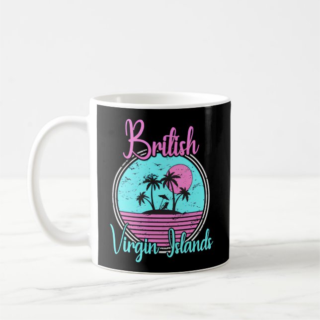 Caneca De Café Viagem das Ilhas Virgens Britânicas Ou (Esquerda)