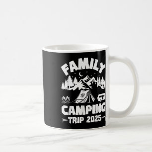 Caneca De Café Viagem de Campo Familiar 2025 Trip. Trip. Trip. Co