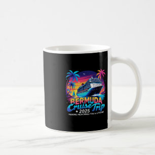 Caneca De Café Viagem de Cruzeiro pelas Bermudas 2025 Presente de