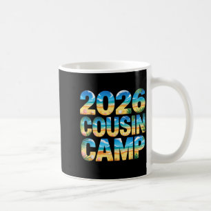Caneca De Café Viagem de família de reunião da turma do acampamen