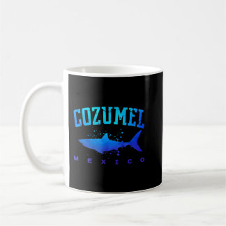 Caneca De Café Viagem de Férias de Praia do Tubarão Caribe do MÉX