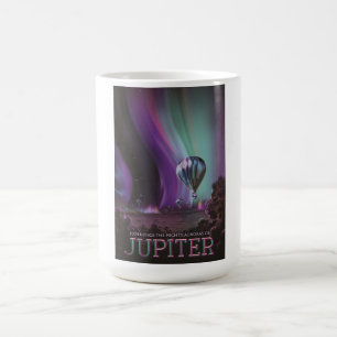 Caneca De Café Viagem de Júpiter por Auroras Pesadas do Balão de 