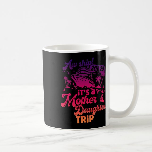 Caneca De Café Viagem de Mãe e Filha 2025  (Direita)