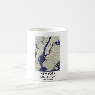 Caneca De Café VIAGEM de maratona de Nova Iorque dos EUA