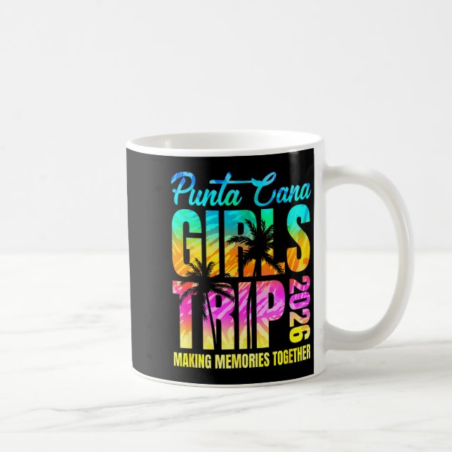 Caneca De Café Viagem de Meninas para Punta Cana 2026 Fim de Sema (Direita)