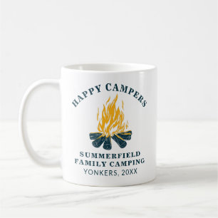 Caneca De Café Viagem de RV de Correspondência de Acampamento Fam