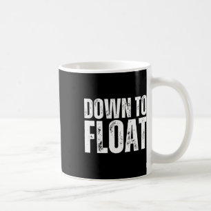 Caneca De Café Viagem de Tubo Flutuante no Rio de Verão