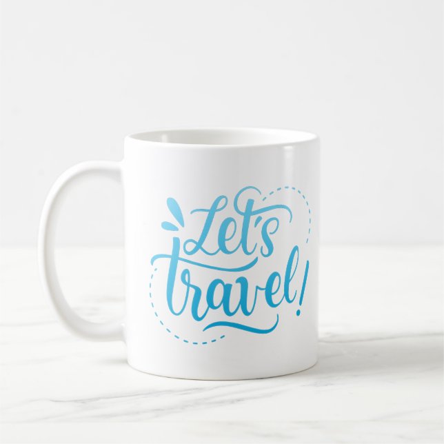 Caneca De Café viagem de vamos (Esquerda)