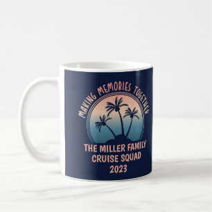Caneca De Café Viagem de Verão de Férias Familiares Personalizada