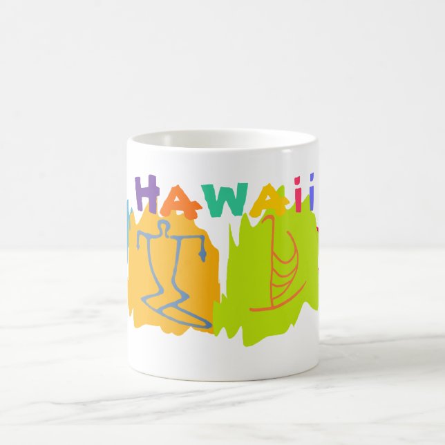 Caneca De Café Viagem do Havaí, Souvenir Mug (Centro)