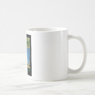 Caneca De Café Viagem francês Vintage Cote D'Azur