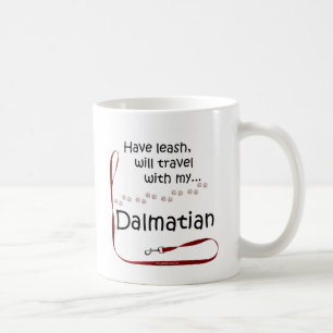 Caneca De Café Viagem Leash da Dalmácia