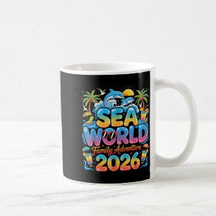 Caneca De Café Viagem Mar Família Aventura Mundial Tropical 2026