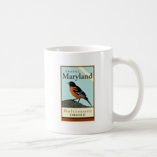 Caneca De Café Viagem Maryland (Direita)