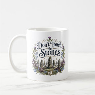 Caneca De Café Viagem no Tempo nas Terras Altas da Escócia Pedr